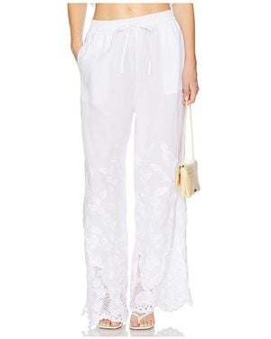 Vitamin A Flora Pant - White