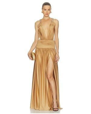 Bronx and Banco Tula Embellished Dress - Natural