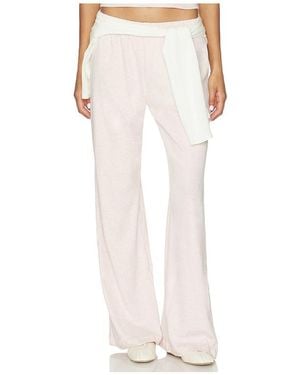 Leset Nando Lounge Pant - White
