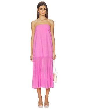 Free People X Free-Est Sabeen Tube Midi Dress - Pink