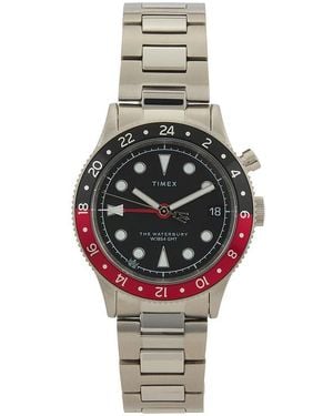 Timex Waterbury Traditional Gmt 39Mm Watch - Multicolour
