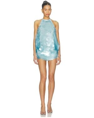 CULTNAKED Museum Dress - Blue