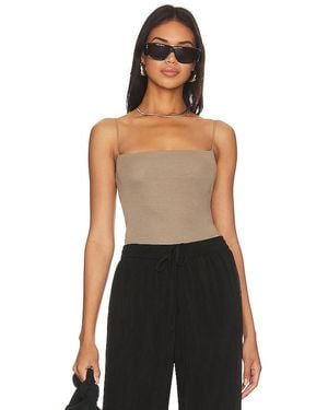 Enza Costa Essential Strappy Tank - Black