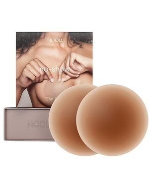 NOOD No-Show Reusable Round Nipple Covers 3 Inch - Multicolor