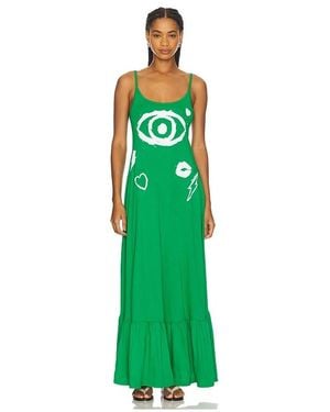 Lauren Moshi Kleid Beatrix - Grün