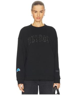 The Wild Collective Detroit Lions Sweatshirt - Black