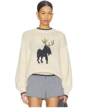 Lovers + Friends Jersey Haruko En Color Cream, Talla (También En Xs, S, M) - Blanco