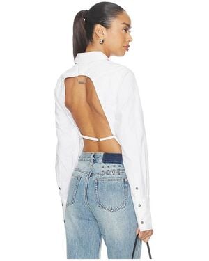 Ksubi Dare Open Back Shirt - Blue