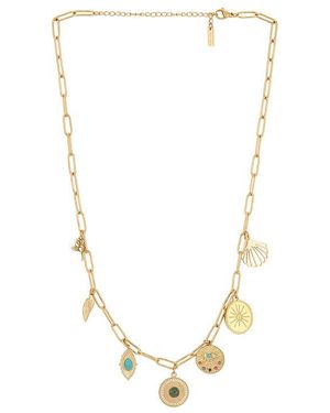 Casa Clara Lauren Necklace - Metallic