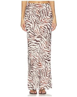 Lovers + Friends Marisol Maxi Skirt - White