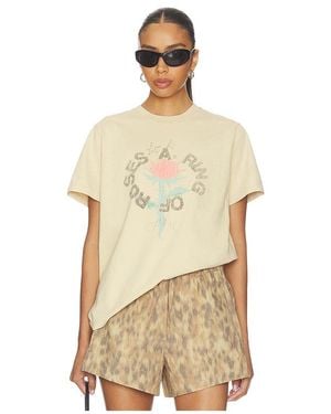 Ganni Future Heavy Jersey Oversized T-Shirt - Natural