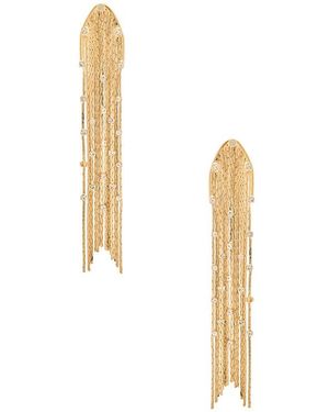 BaubleBar Elektra Earrings - White