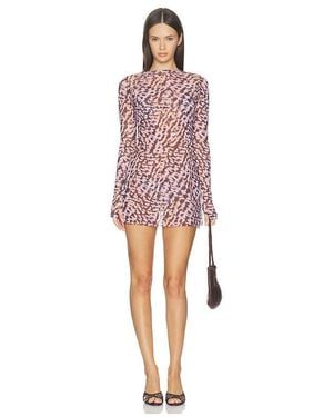 Bondeye Vestido Gisele En Color Marrón Talla (También En Xs/S) - Rojo