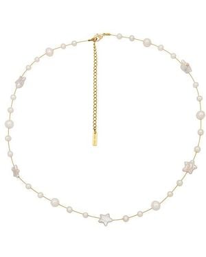 Casa Clara Suki Necklace - White