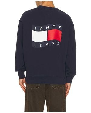 Tommy Hilfiger Sweatshirt Relaxed - Blau
