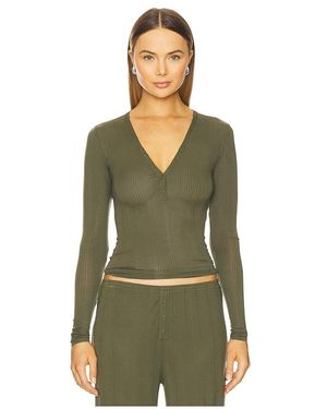 Negative Underwear Langarm-Oberteil Whipped - Grün