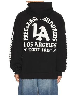 The Hundreds X Free And Easy Don'T Trip Hoodie - Black