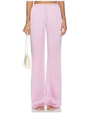 SER.O.YA Viva Satin Pants - Pink