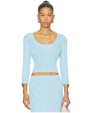 OSIS STUDIO Blake Top - Blue