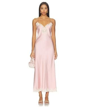 LoveShackFancy Kleid Lomira - Pink