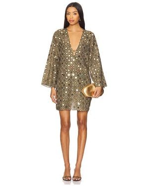 MISA Los Angles Nuala ドレス - グリーン