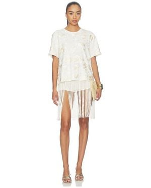 Sea T-Shirt Rafina Eyelet Embellished - Weiß
