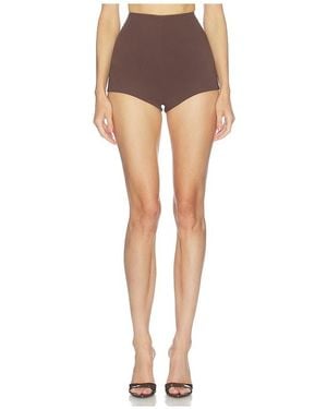 Camila Coelho Roxana Shorts - Brown