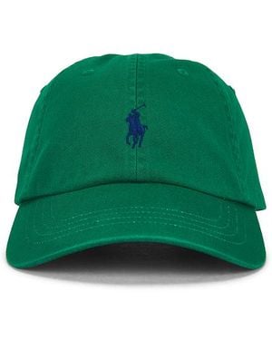 Polo Ralph Lauren Twill Classic Sport Cap Hat - Green