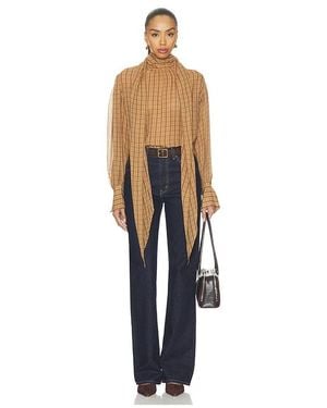 FRAME The Lantern Blouse - White