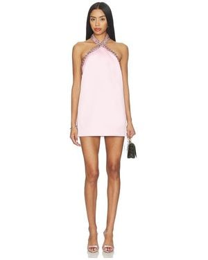 retroféte Sabry Embellished Dress - White