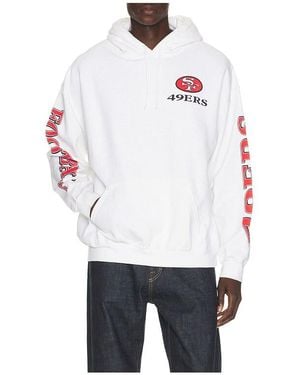 Junk Food Sudadera 49Ers En Color Blanco Talla (También En S, M, Xl/1X)