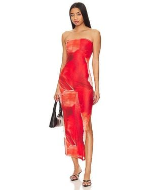 MORE TO COME Jamila Maxi Dress - Red