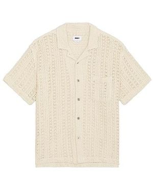 Obey Harison Lace Short Sleeve Shirt - ホワイト