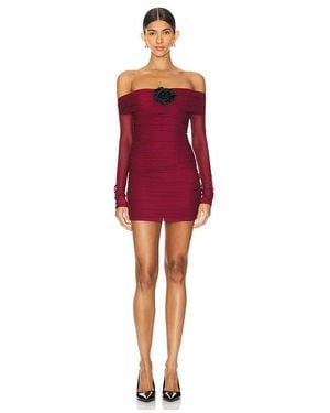 Amanda Uprichard X Revolve Nellia Rose Dress - Red