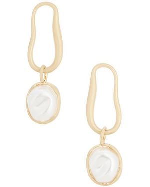 Cult Gaia Vera Earring - White