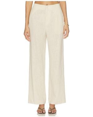 Elodie the Label Pantalones Carina En Talla (También En Xs) - Blanco