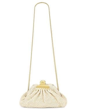 Marc Jacobs The Small Claw Clip Clutch - Natural