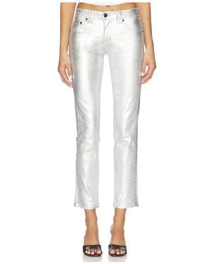 Free People Metallic-Hose Oracle - Weiß