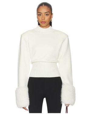 Ronny Kobo Jenner ニットトップ - ホワイト