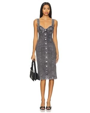 Moschino Stretch Denim Dress - Black