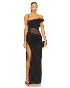 Nbd The Arushi Gown - Black