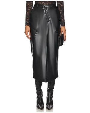 Nicholas Falda Midi Sienna En Color Negro Talla (También En 2)