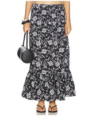 Peixoto Falda Riley En Color Negro, Blanco Talla (También En Xs, S, M)