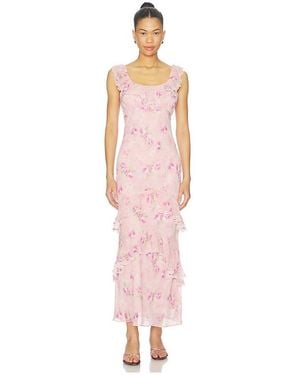 Astr Laisha Dress - Pink