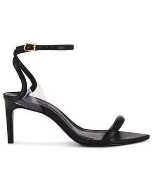 SCHUTZ SHOES Ankle Strap Pointed Toe Sandals - Black