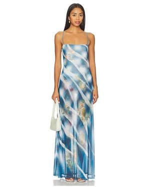AFRM Shea Dress - Blue