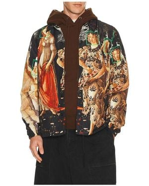 Pleasures Coachjacke Facial - Schwarz