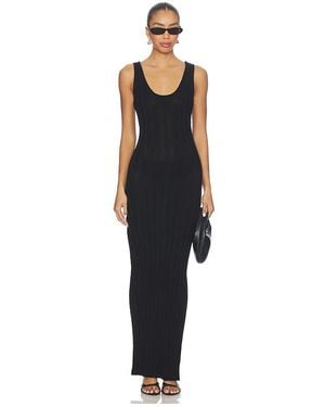 SNDY'S Kleid Baha Maxi - Schwarz