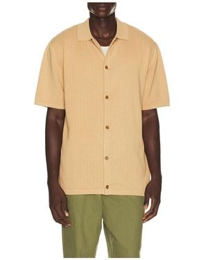 Rhythm Textured Knit Shirt - Multicolor