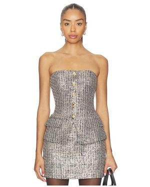 Generation Love Quinn Tweed Vestier - White